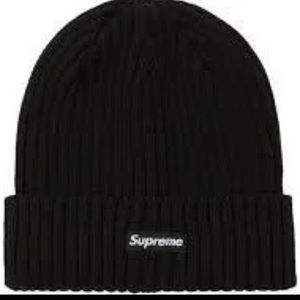 Supreme Overdyed Beanie - Black